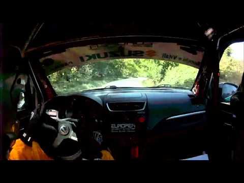Cameracar Rally Adriatico Nazionale 2014 Giorgini-Salgaro Swift R1 4°assoluti 2°classe - PS 6