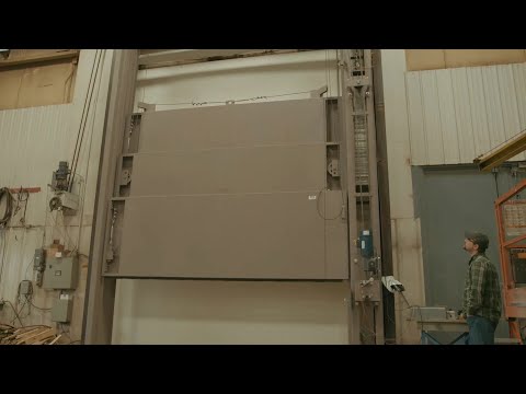 Vertical Lift Doors - Electric Power Door