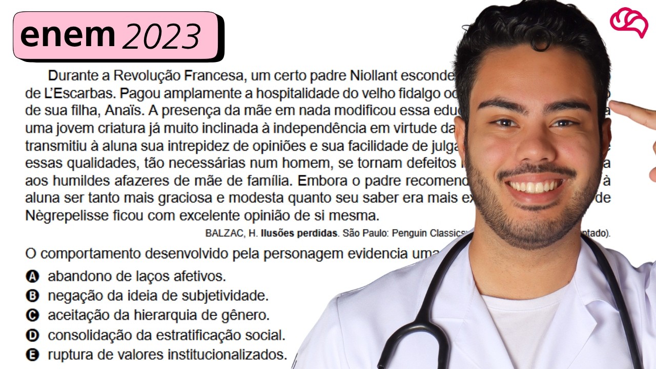 Resolução em Vídeo — Questão 86 ENEM 2023