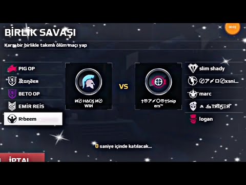 MC5-SB 🆚SNİPERS(Seko Op, JM, Saef, Headshot, Marc, Strıker)