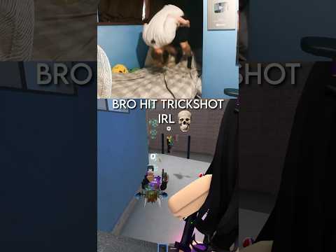 BRO HIT TRICKSHOT IRL 💀 (Murder Mystery 2)