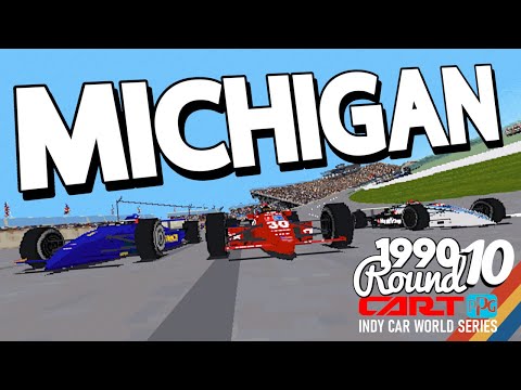 Michigan 500 - Full Race - 1990 CART Round 10 - Indycar Racing II
