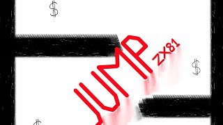 ZX81 Jump v0.4 - gold and proper platforms jumps