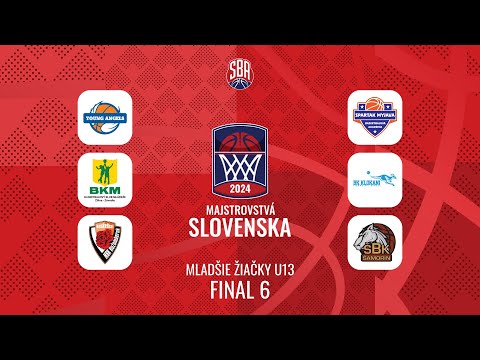 M-SR Mladšie žiačky U13: BK Klokani Ivanka pri Dunaji - YOUNG ANGELS Košice