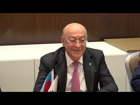 Nazir Kəmaləddin Heydərov BMMT-nin İcraiyyə Şurasının 58-ci sessiyasında iştirak edən bəzi ölkələrin aidiyyəti qurumlarının rəhbər şəxsləri ilə görüşüb