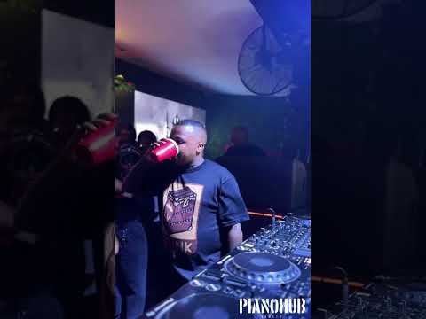 Dlala Thukzin at 🅿️Hub Kabza De Small All Black Birthday Celebration🖤