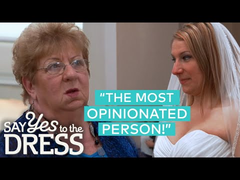 Bride Hates Her Mother's Dress Choice But She's The One Paying! | Say Yes to The Dress