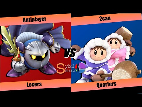 Sybil Smash #2 Losers Quarters - Antiplayer (MK) Vs. 2can (Icies) SSBU Tournament