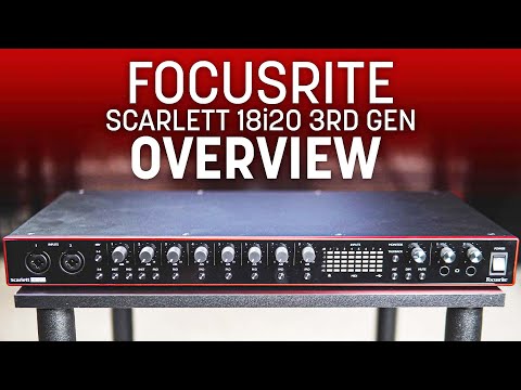 Focusrite Scarlett 18i20 3rd Gen Overview - What are the basic features?