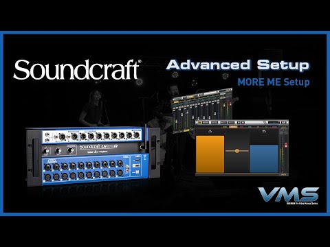 Soundcraft Ui Mixers | MORE ME Setup
