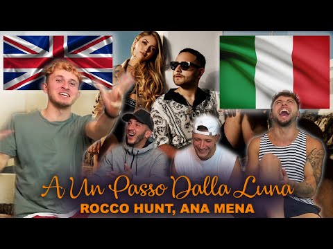 UK REACTING TO 🔥ITALIAN 🇮🇹 SONG (ROCCO HUNT, ANA MENA)