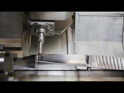 Manufacturing of Turbine Blades in a M50-G MILLTURN