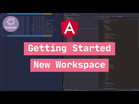 1. Angular Getting Started with New Workspace. 🚀