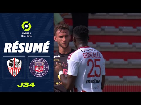 AC AJACCIO - TOULOUSE FC (0 - 0) - Résumé - (ACA - TFC) / 2022-2023