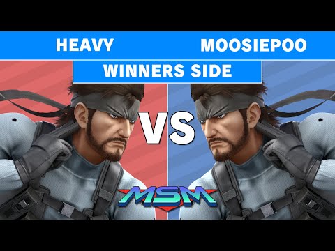 MSM 183 - Heavy (Snake) vs Moosiepoo (Snake, Roy) Winners Side - Smash Ultimate