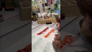 Swatching ❤️🧡❤️ forgotten inks - ep. 13: red-adjacent 🧐