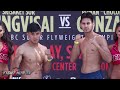 Nick Frese vs. Nam Phan Full Weigh In & Face Off Video