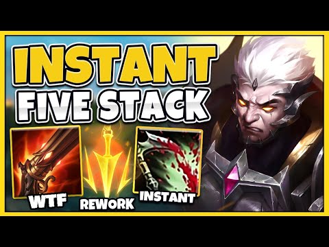 Darius INSTANTLY Stacks Passive in Season 12... WITH HUGE RANGE!!