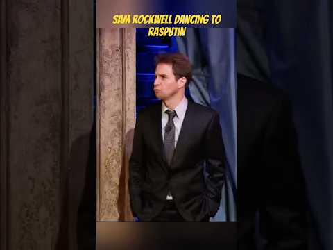 Sam Rockwell dancing to rasputin #flashback