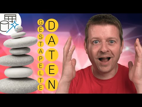 So verwandelst Du gestapelte Daten in eine Tabelle mit Power Query