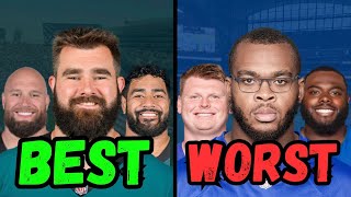 BEST VS WORST: NFL OL (All-22)