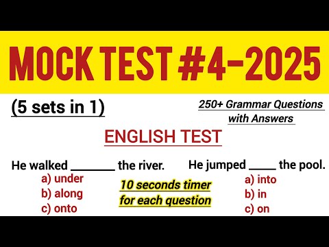 Grammar Quiz।200+ English Grammar Questions। English Grammar Test | English Grammar Challenge 
