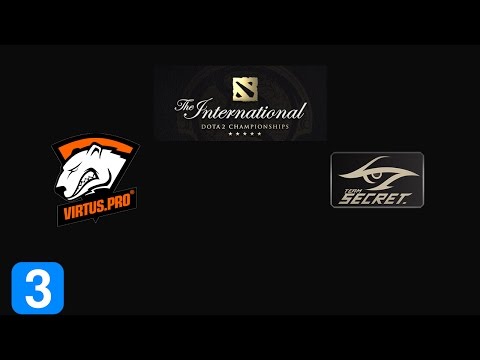 Highlights Virtus.pro vs Team Secret Game 3- The International 2015