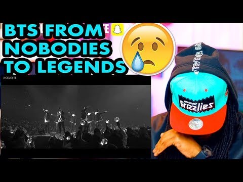 BTS // FROM NOBODIES TO LEGENDS 2013- DEC 2017 | REACTION!!! Video
