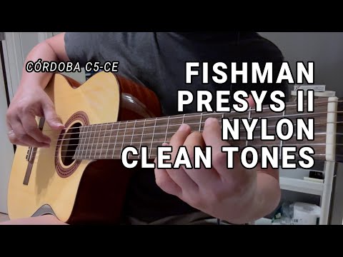 Fishman Presys II: NYLON CLEAN TONES (Córdoba C5-CE)