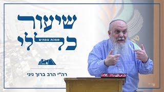 שיעור כללי – מסכת פסחים | הרב ברוך גיגי | בעלים ושליחות בשחיטת פסח וקודשים (ישיבת הר עציון) - התמונה מוצגת ישירות מתוך אתר האינטרנט יוטיוב. זכויות היוצרים בתמונה שייכות ליוצרה. קישור קרדיט למקור התוכן נמצא בתוך דף הסרטון