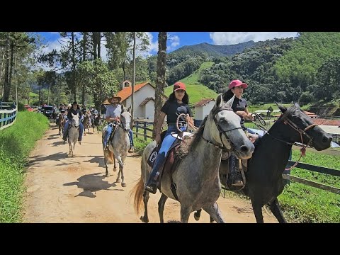 Cavalgada do BIGUÁ ATE A BARRA  DELFIM MOREIRA MG 
