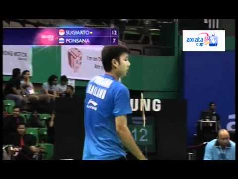 Shot of the Day (Day 1 - Group Stage) - Ponsana vs Sugiarto - Axiata Cup 2012