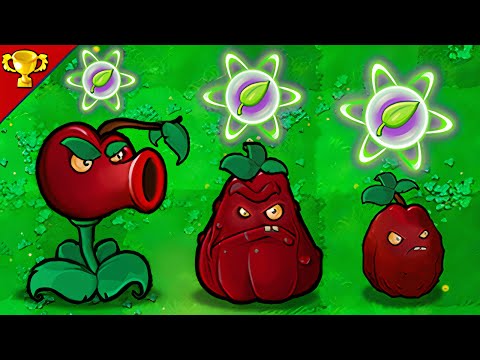 Plant vs Zombies : Cherry Bomb Team Use Plant Food ( Cherry Pea, Cherry Squash, Cherry Wall-nut )