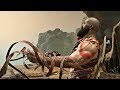 God Of War 4 Kratos Removes His Bandages Infront Of Atreus Scene God Of War 2018 PS4 Pro
