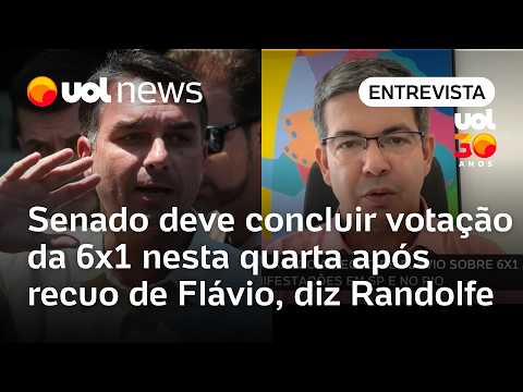 6×1: votação deve ser concluída no Senado nesta quarta após recuo de Flávio, diz Randolfe Rodrigues