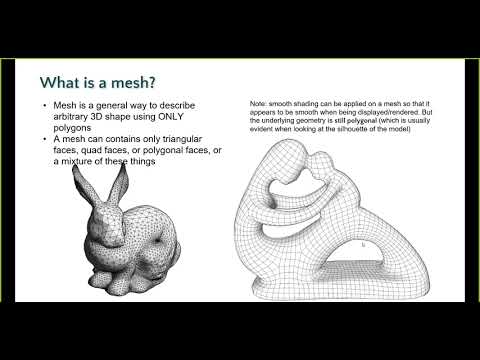 W04 1 Meshes and Smoothness