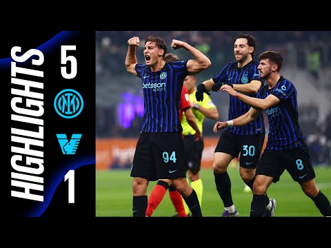 FIVE GOALS AND QUARTER-FINALS REACHED 🔥 | INTER 5-1 VENEZIA| HIGHLIGHTS COPPA ITALIA