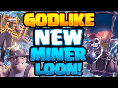 *GODLIKE DECK!* NEW Miner Balloon Deck For Ladder -Clash Royale 2020 Arena 6,7,8,10,11,12