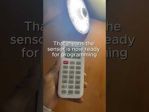 How to program ASD Motion Sensors (Non NLS) with ASD-06RC Remote Control
