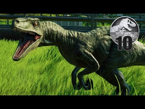 Jurassic World Evolution - Part 10 - How to PISS OFF a Raptor 😂