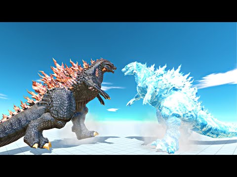 New Kaiju Monsters vs Ice Itself - Animal Revolt Battle Simulator