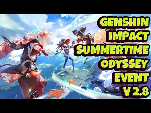 GENSHIN IMPACT - 2.8 Summer Fantasia FULL EVENT STORY