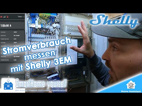 Shelly Pro 4PM 4 kanalų DIN bėgio relė jungiklis su Wi-Fi, LAN ir Bluetooth ryšiu video