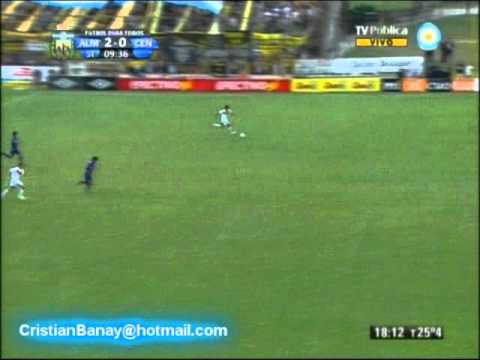 Almirante Brown 2 Rosario Central 1 Torneo Nacional B 2011/12 Los goles(2/4/2012)