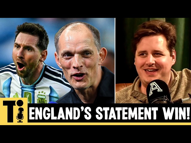 England statement win & Messi vs Ronaldo | Tifo Podcast Live