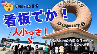 『ロサンゼルス』あの有名ドーナツ食べてみた🍩想像以上だった...!