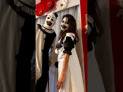 Art the Clown & the little pale girl Cosplay Costumes 🤡