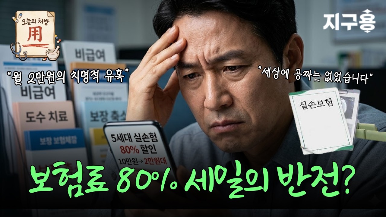 실손보험 갈아탈까 버틸까? 5세대 실손의 '함정'과 '기회' 완벽 정리 (이 영상 하나로 끝내세요) ⚖️