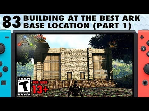 83: Building at One of The Best Base Locations on Ark Switch - The Ark Switch Survival Guide