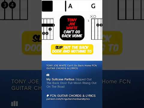 Scratch My Back - Tony Joe White